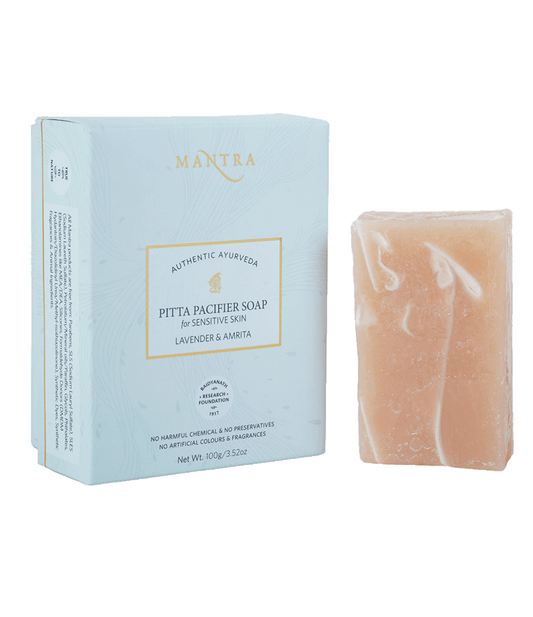 Pitta Pacifier Soap for Sensitive Skin Lavender & Amrita