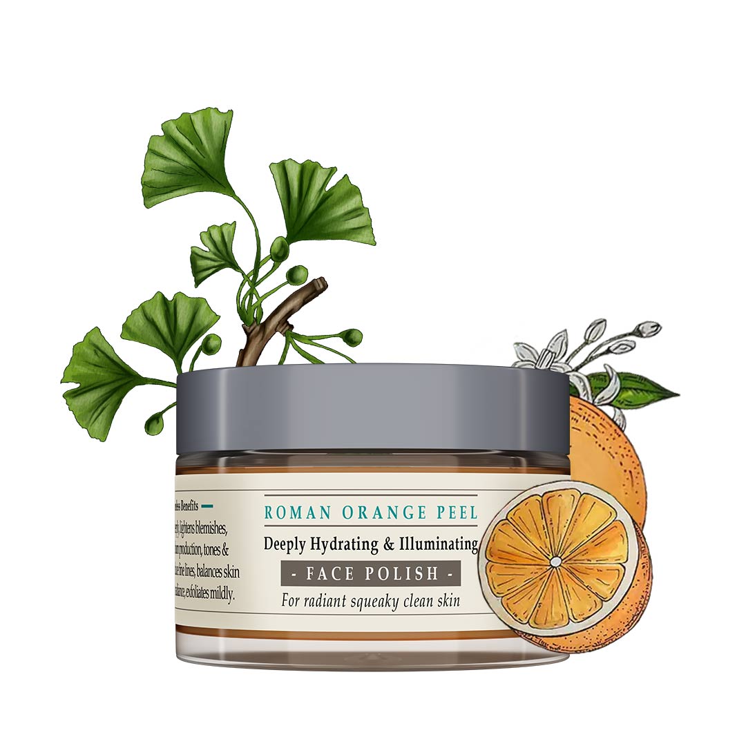 Roman Orange Peel Face Polish For Normal to Oily Skin 30g