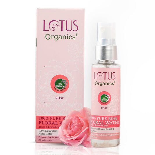 Organics+ 100% PURE ROSE FLORAL WATER 