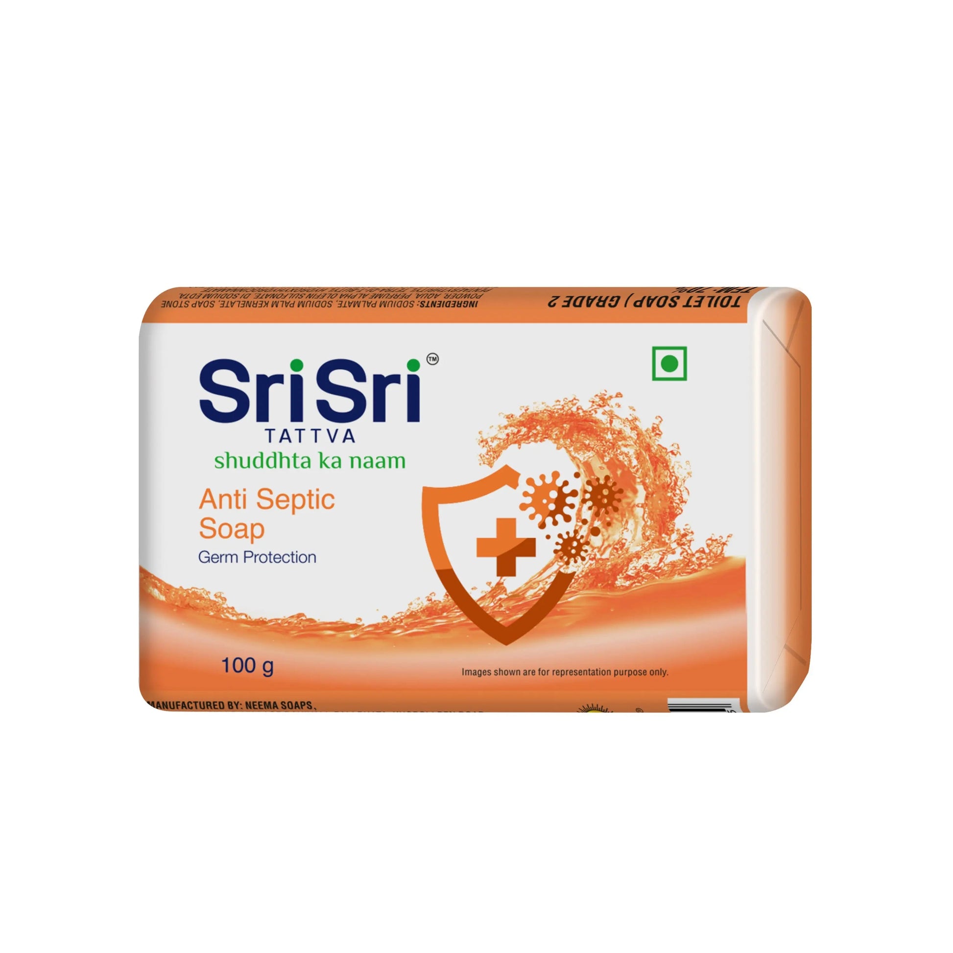 Anti Septic Soap | For Germ Protection | Buy 3 Get 1 Free | 100 g Each 3G