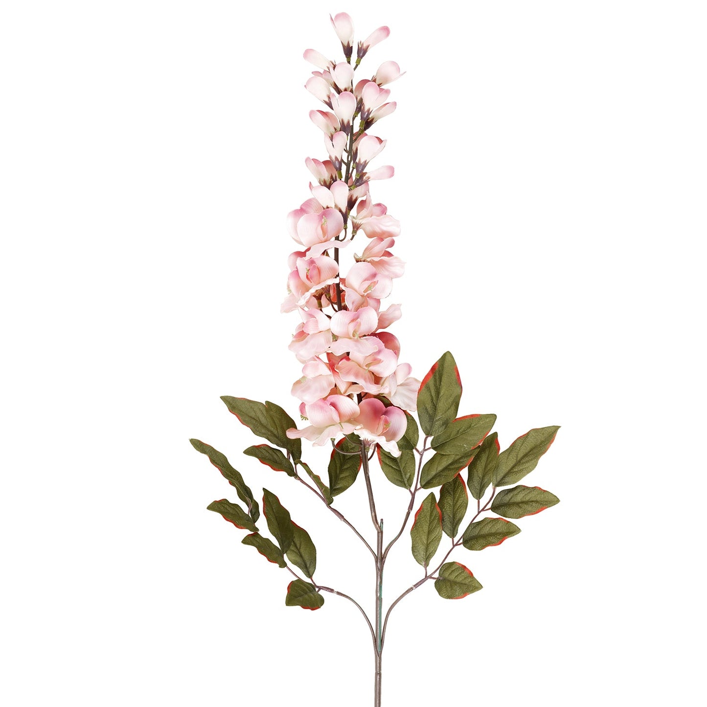Pink Bean Faux Flower Stem Single