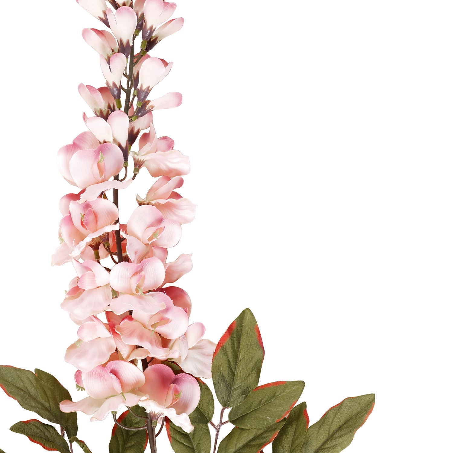 Pink Bean Faux Flower Stem Single