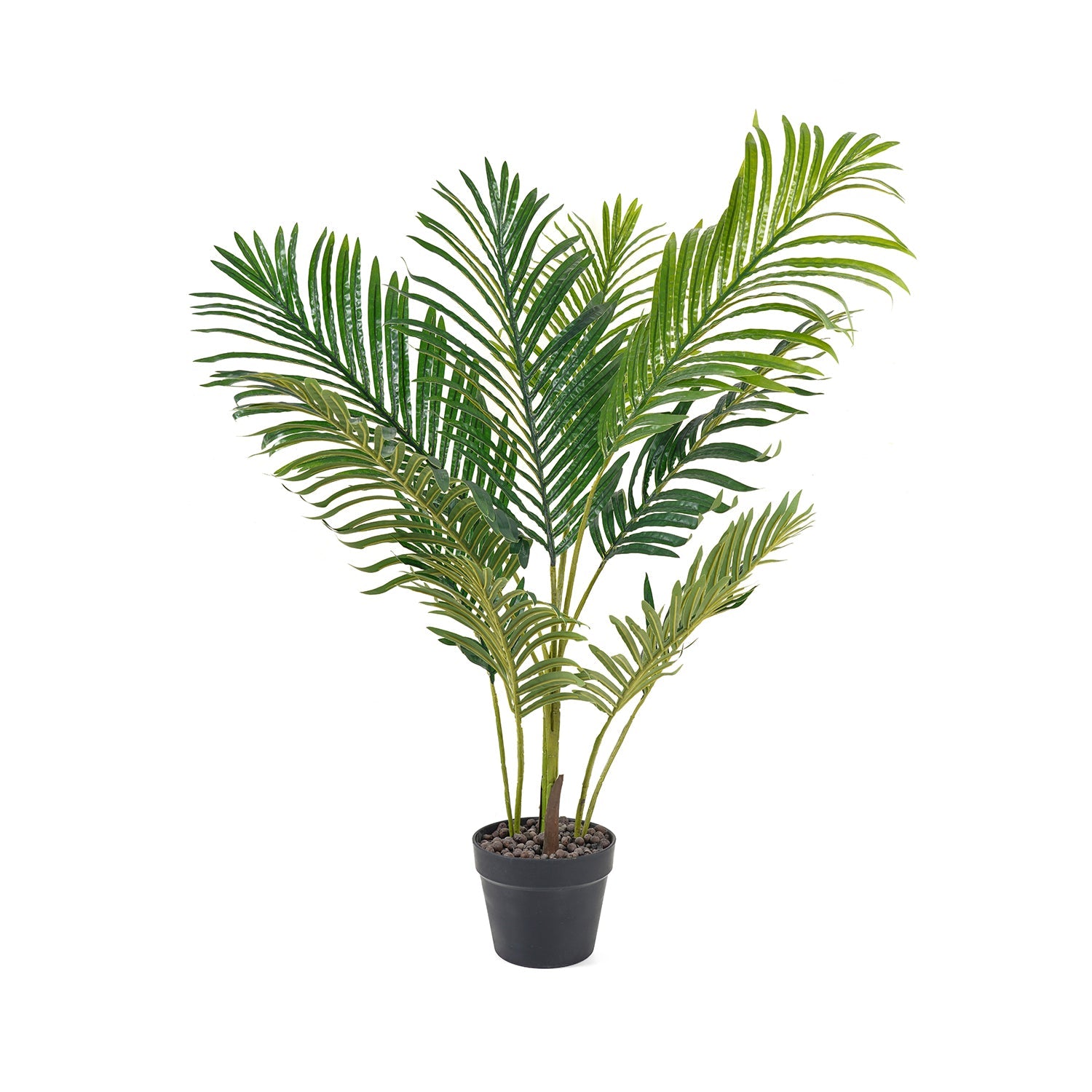 Green Artificial Areca Palm Potted Plant