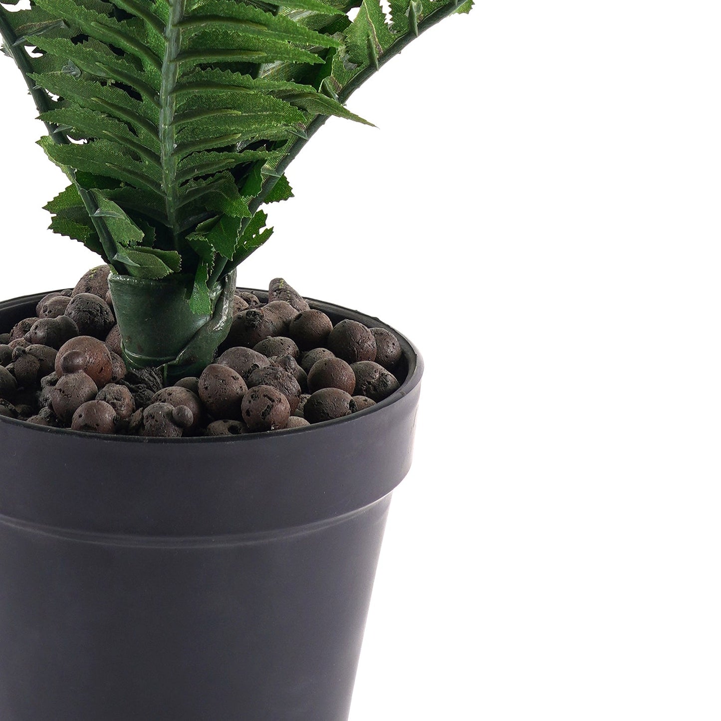Green Faux Boston Fern Potted Plant