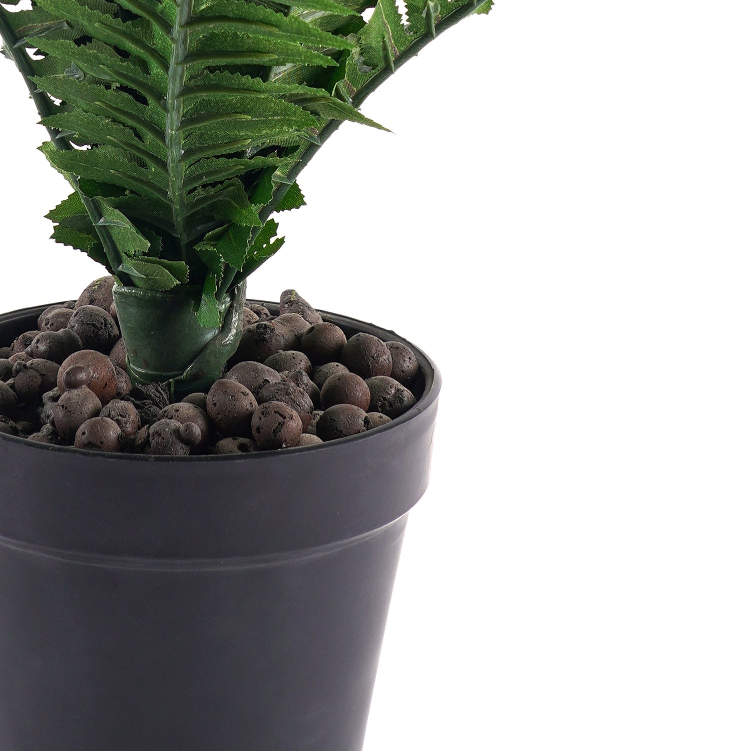 Green Faux Boston Fern Potted Plant