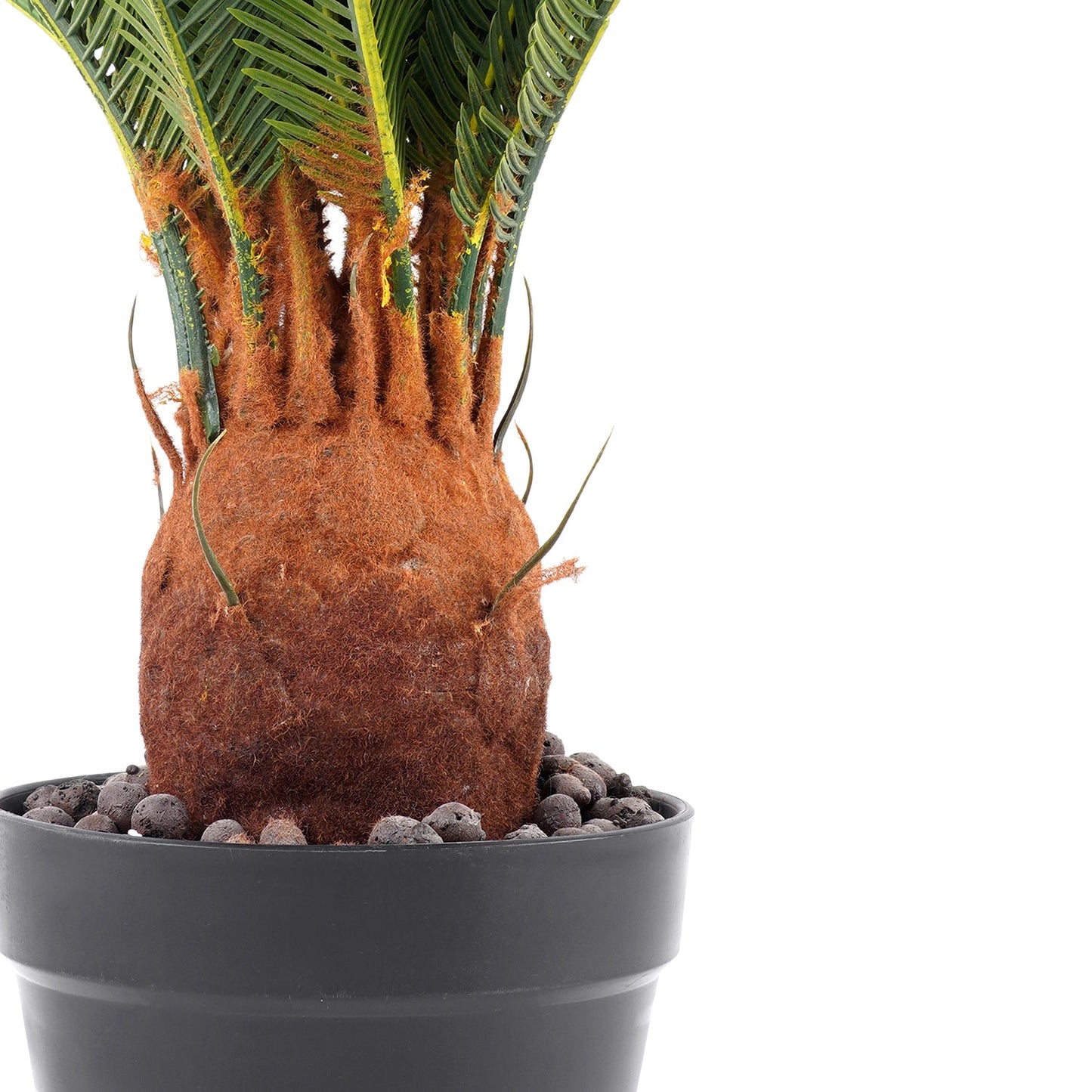 Green Faux Cycas Potted Plant