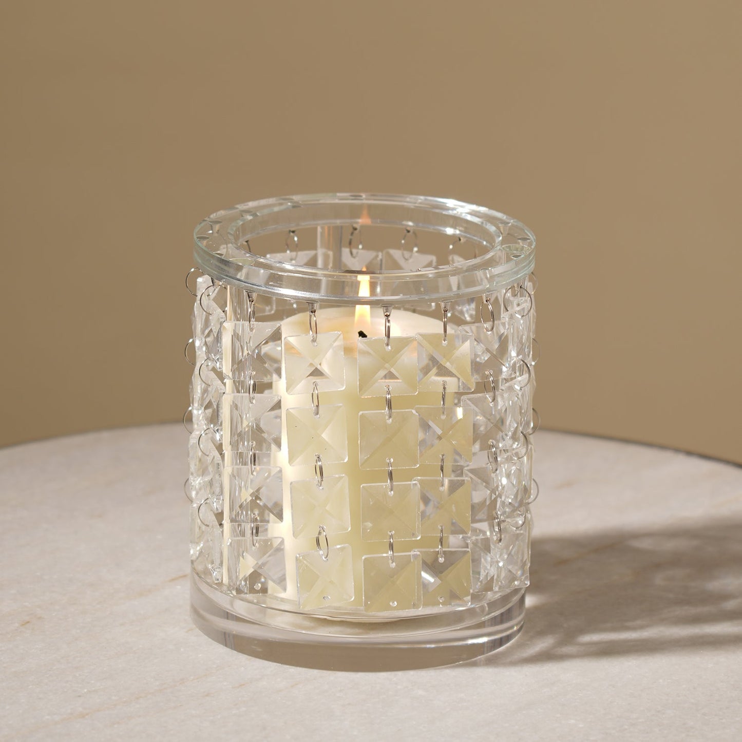 Bling Crystal Candle Holder