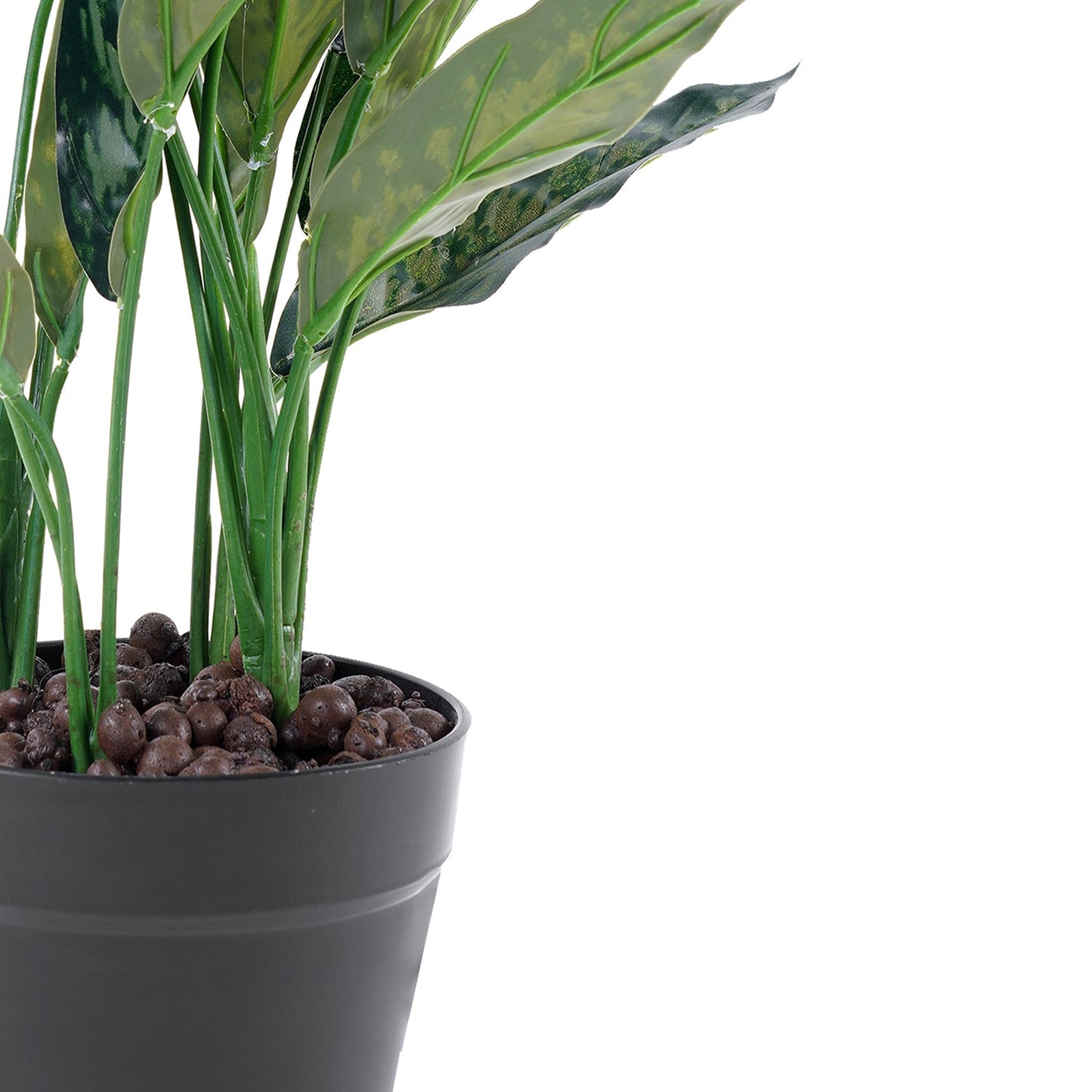 Green Faux Dracaena Potted Plant