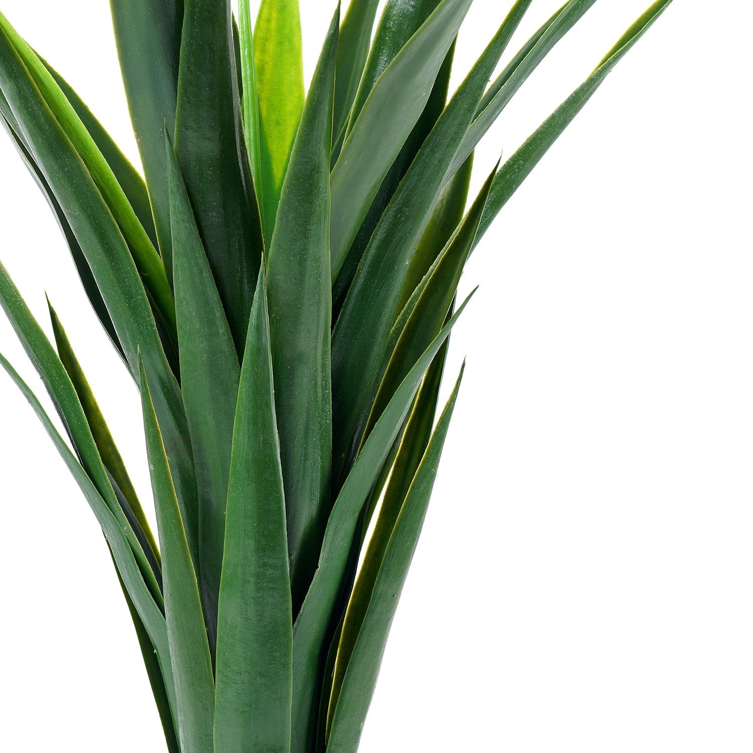 Green Faux Yucca Potted Plant