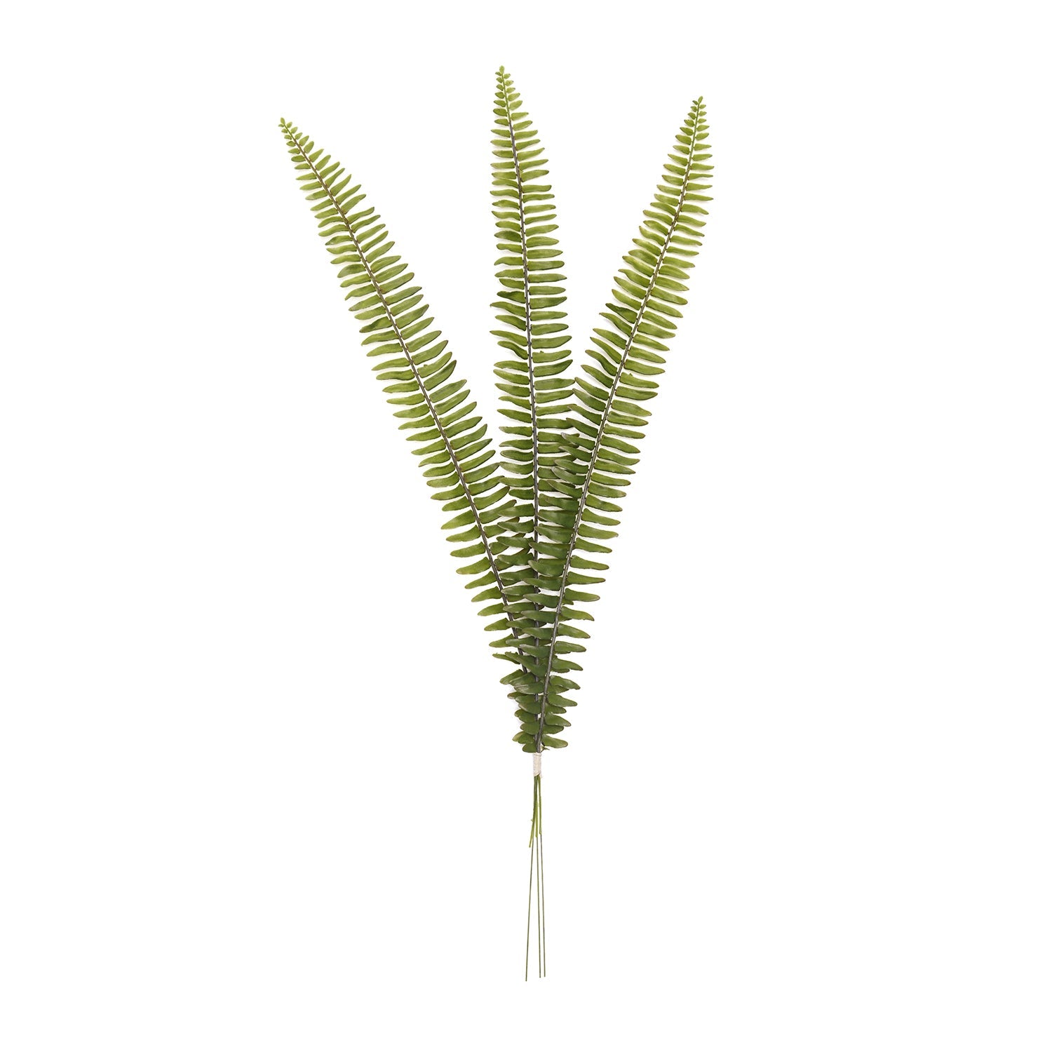 Green Artificial Fern Leaf Spray - Single