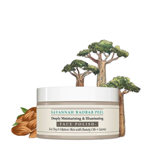 Savannah Baobab Face Polish For Normal to Dry Skin 25g