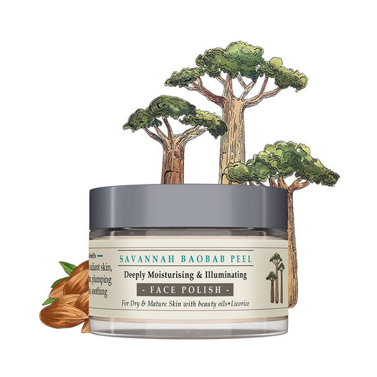 Savannah Baobab Face Polish For Normal to Dry Skin 50g