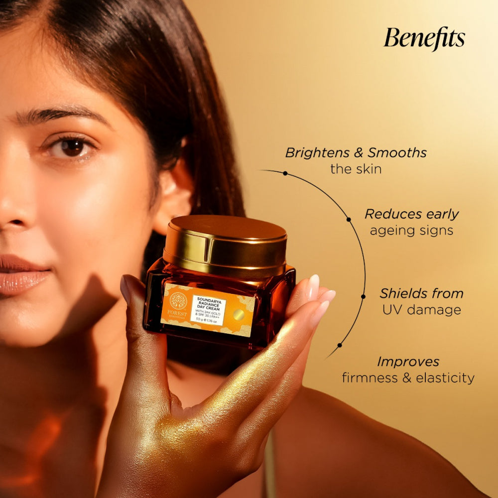 Soundarya Radiance Cream with 24K Gold & SPF 30 | PA++ 30 ml