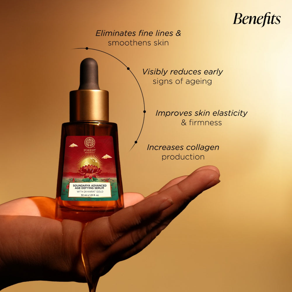 Advanced Soundarya Age Defying Facial Serum With 24K Gold 12ml