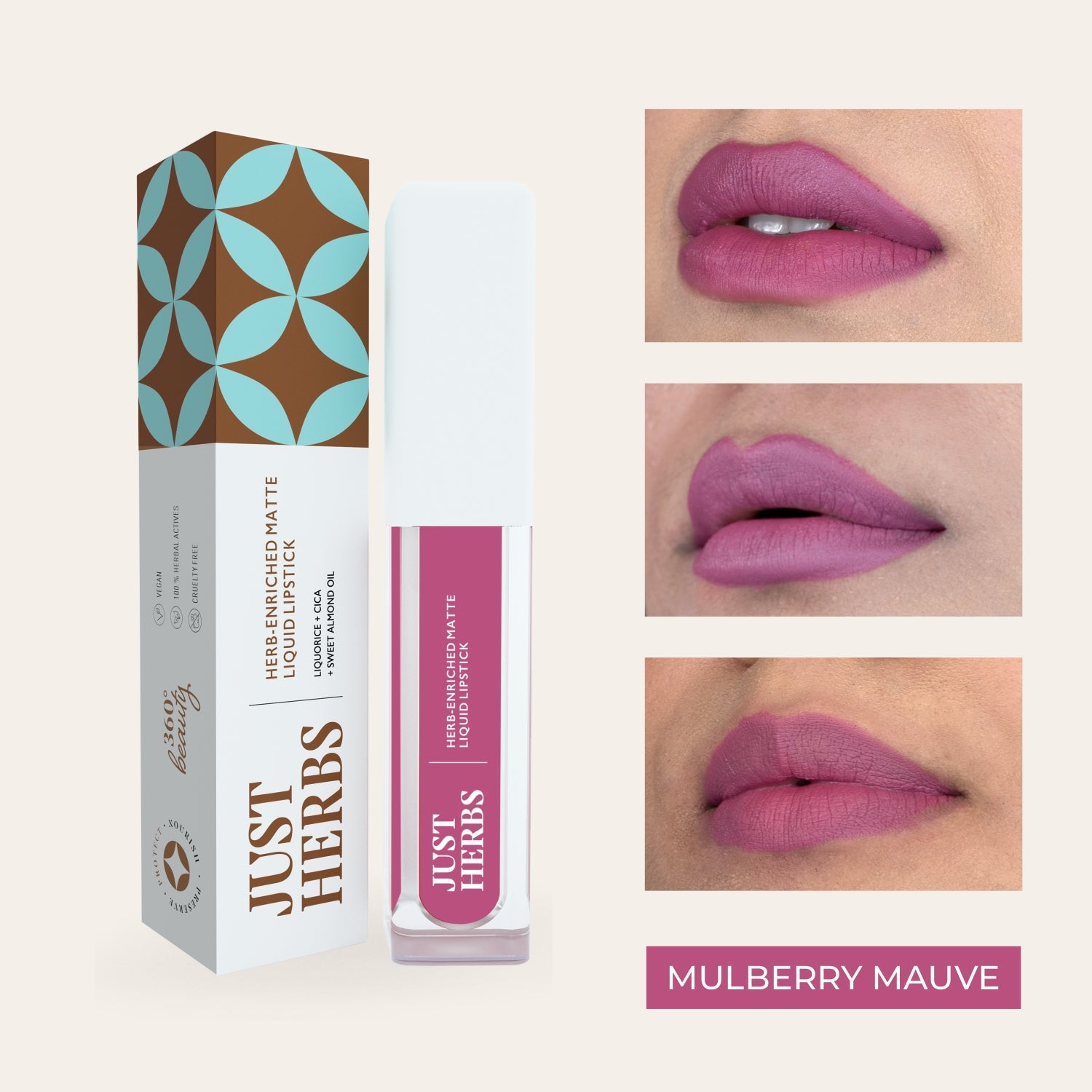 Herb-enriched Matte Liquid Lipstick