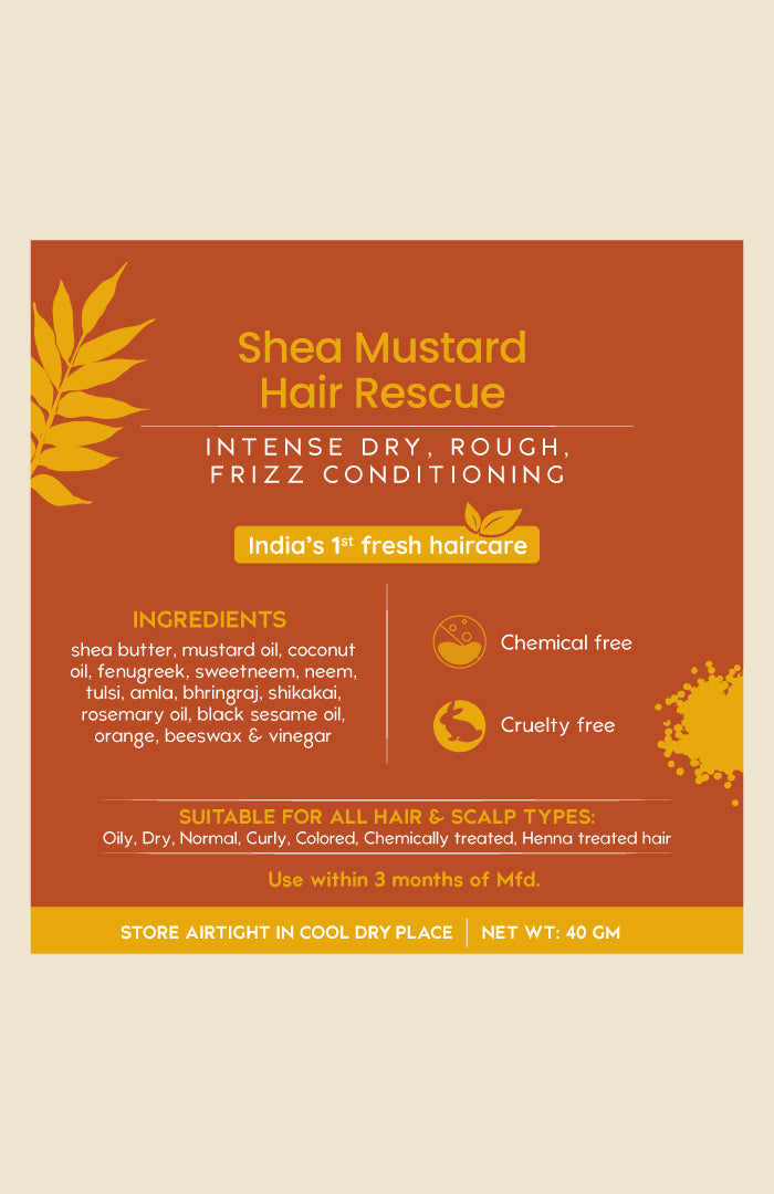Fresh No Dry Frizz Shea NutriMask 40g × 2