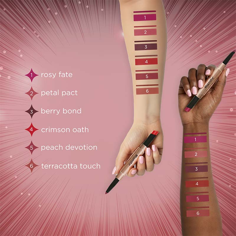 TWIN FLAME- LIPSTICK & LIP LINER DUO