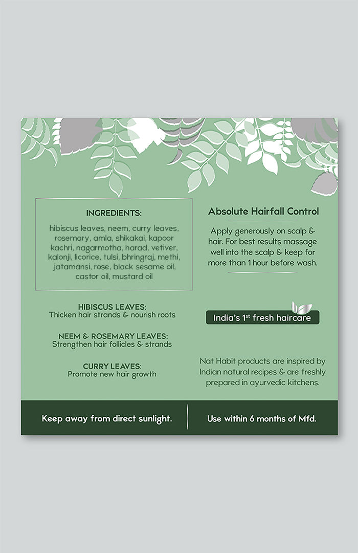 Hair Fall Control DASABUTI Winter Hair Oil 100ml