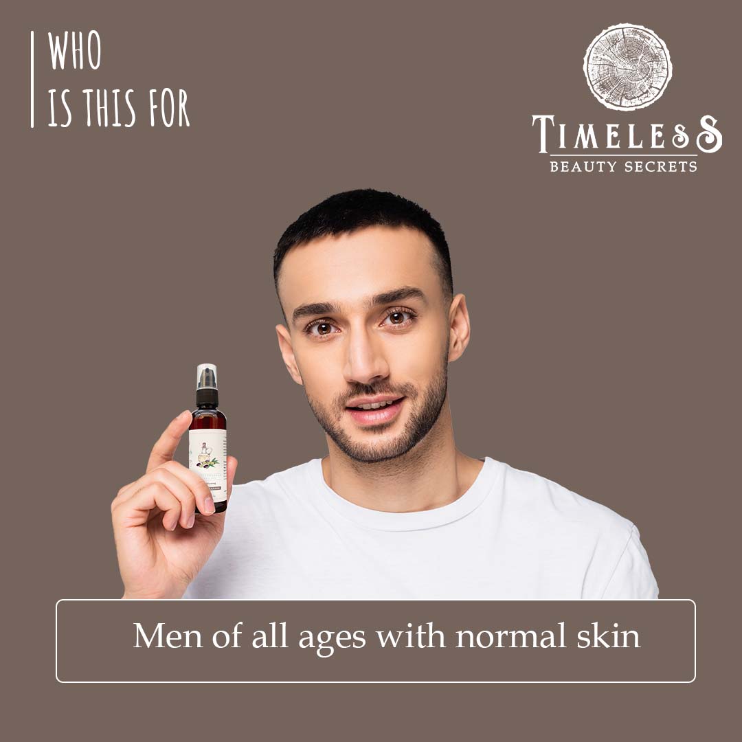Mediterranean Olive Oil Brightening Face Cleanser For Men With Rooibos Tea 100ml