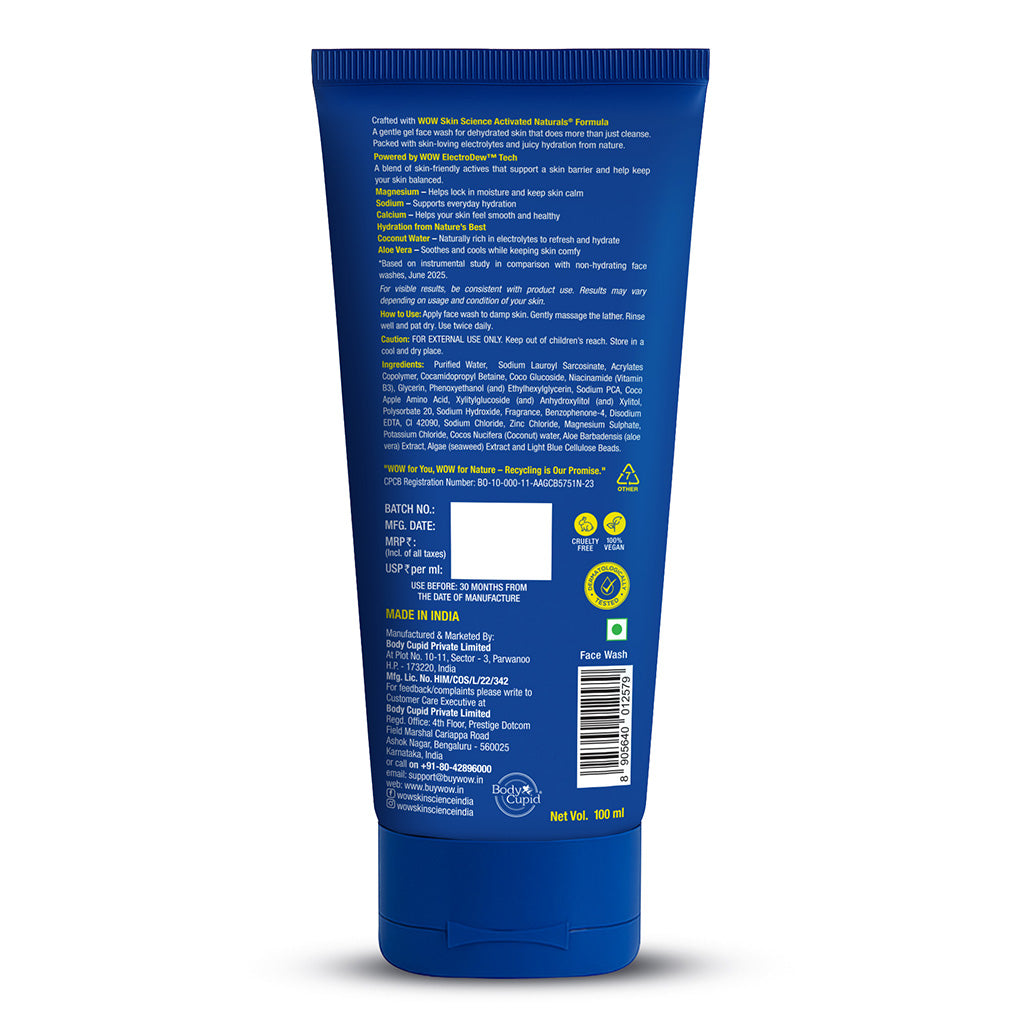 Hydrocharge Electrolyte Face Wash 150 ML