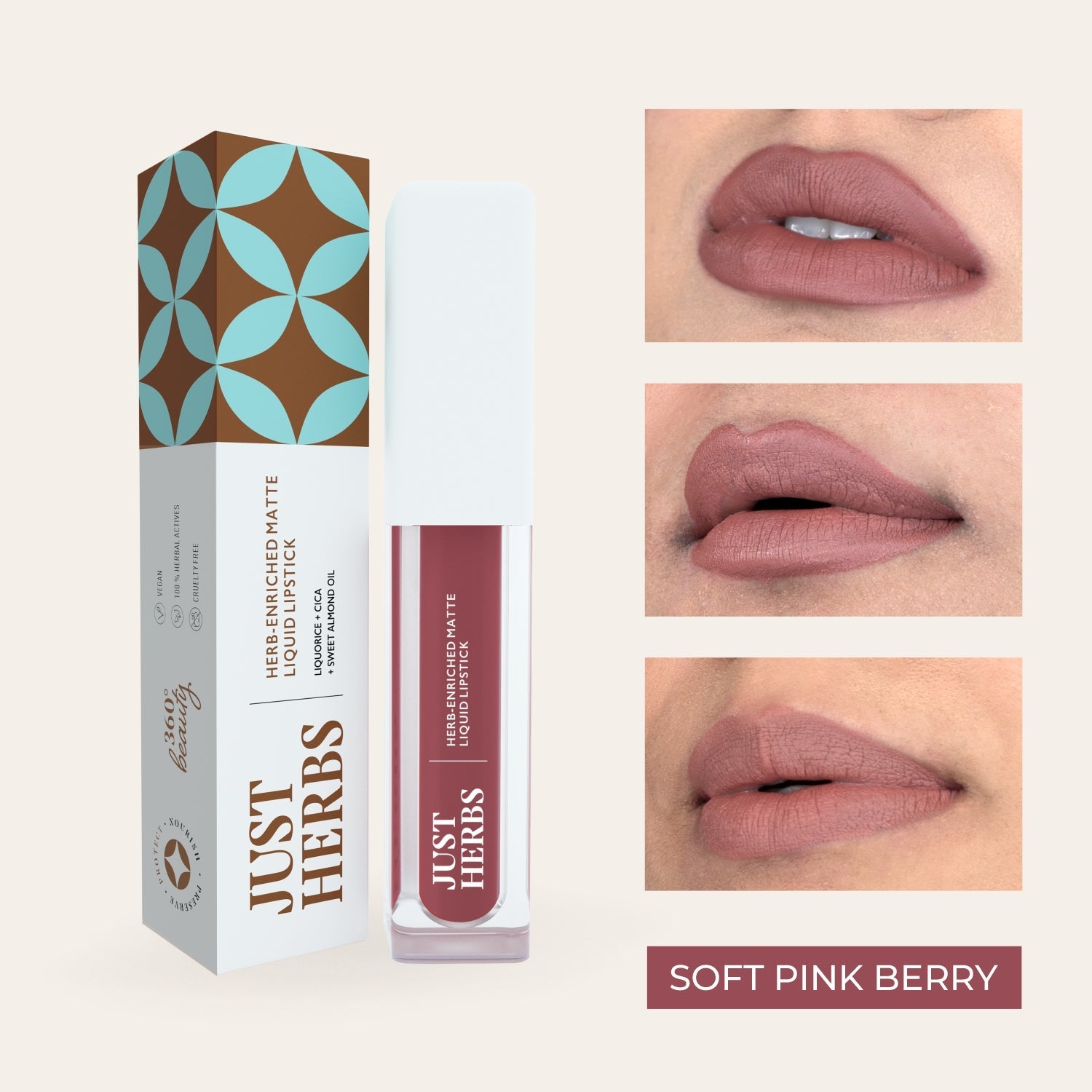 Herb-enriched Matte Liquid Lipstick