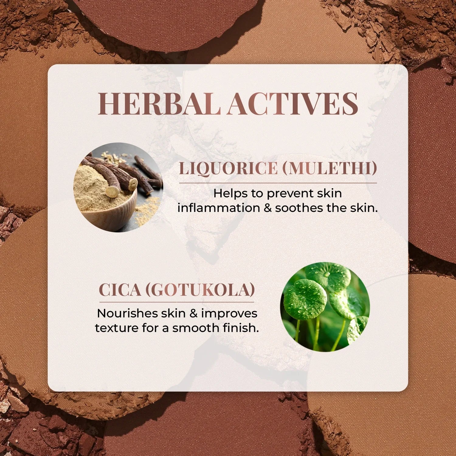Nourishing Pressed Bronzer with Liquorice and Cica
