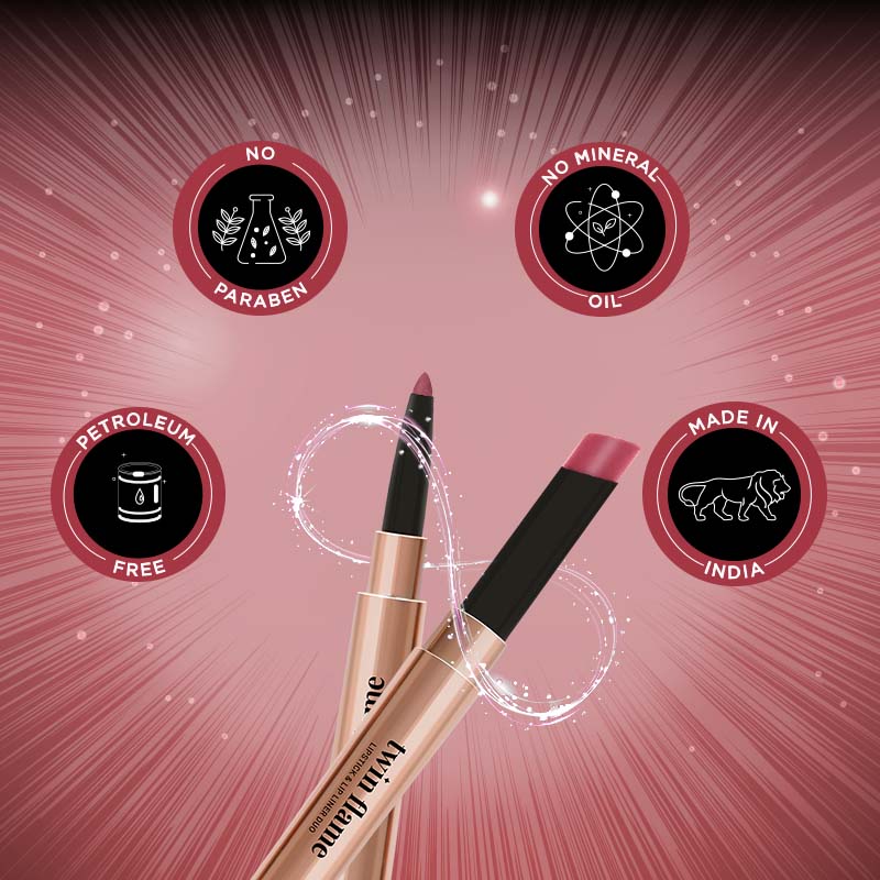 TWIN FLAME- LIPSTICK & LIP LINER DUO