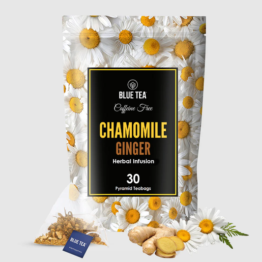 Chamomile Ginger Herbal Tea - 30 Tea Bags 30 Tea Bags