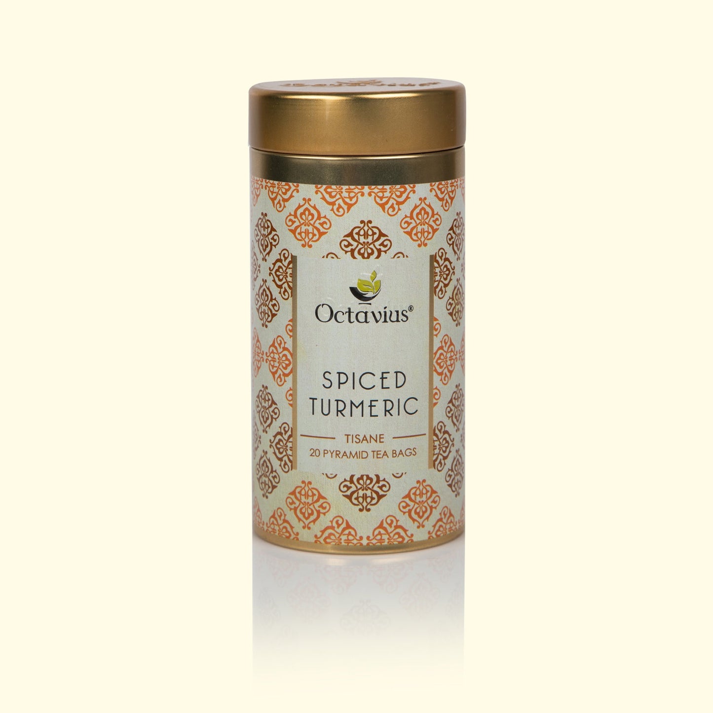 Spiced Turmeric Herbal  (20 Pyramid Tea Bags) 20 Pyramid