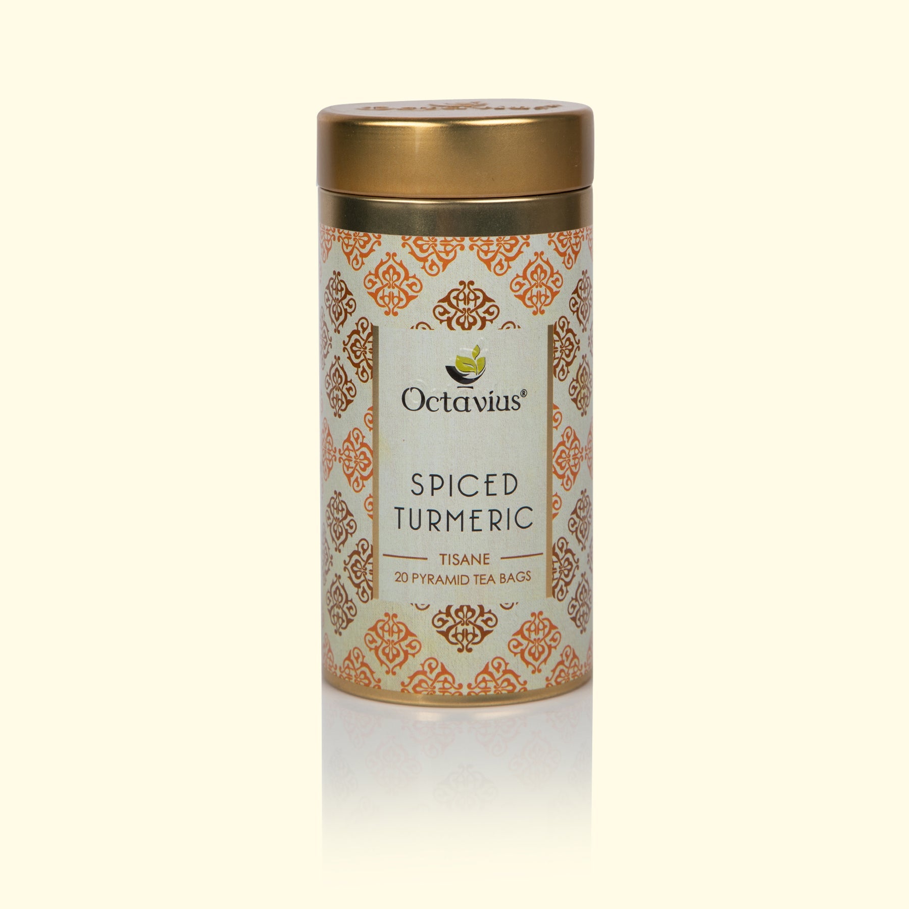 Spiced Turmeric Herbal  (20 Pyramid Tea Bags) 20 Pyramid