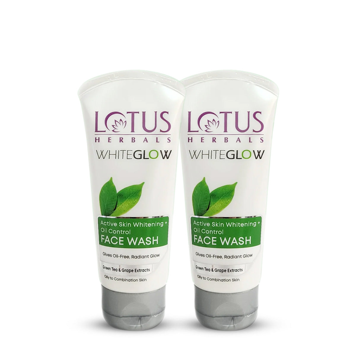 WhiteGlow Skin Brightening + Oil Control Facewash Pack of 2