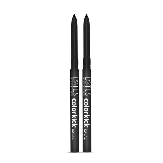 Colorkick Kajal - Black (Pack of 2) Pack of 2