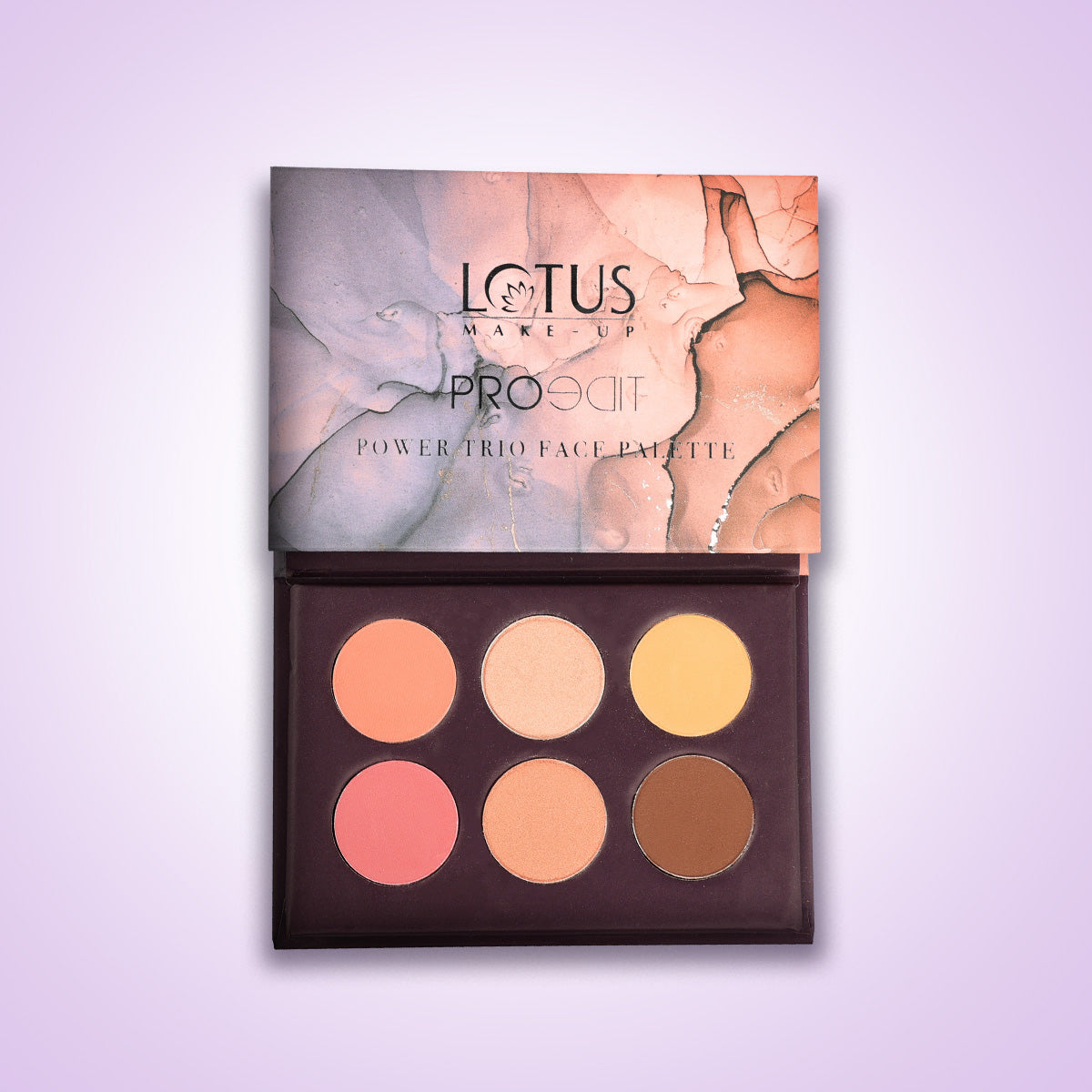 Proedit Power Trio Face Palette 6*2.2g