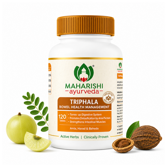 【Maharishi Ayurveda】 Maharishi Ayurveda Triphala Tablets – Digestive Cleansing & Gut Health Support｜トリファラ タブレット｜120Tablets