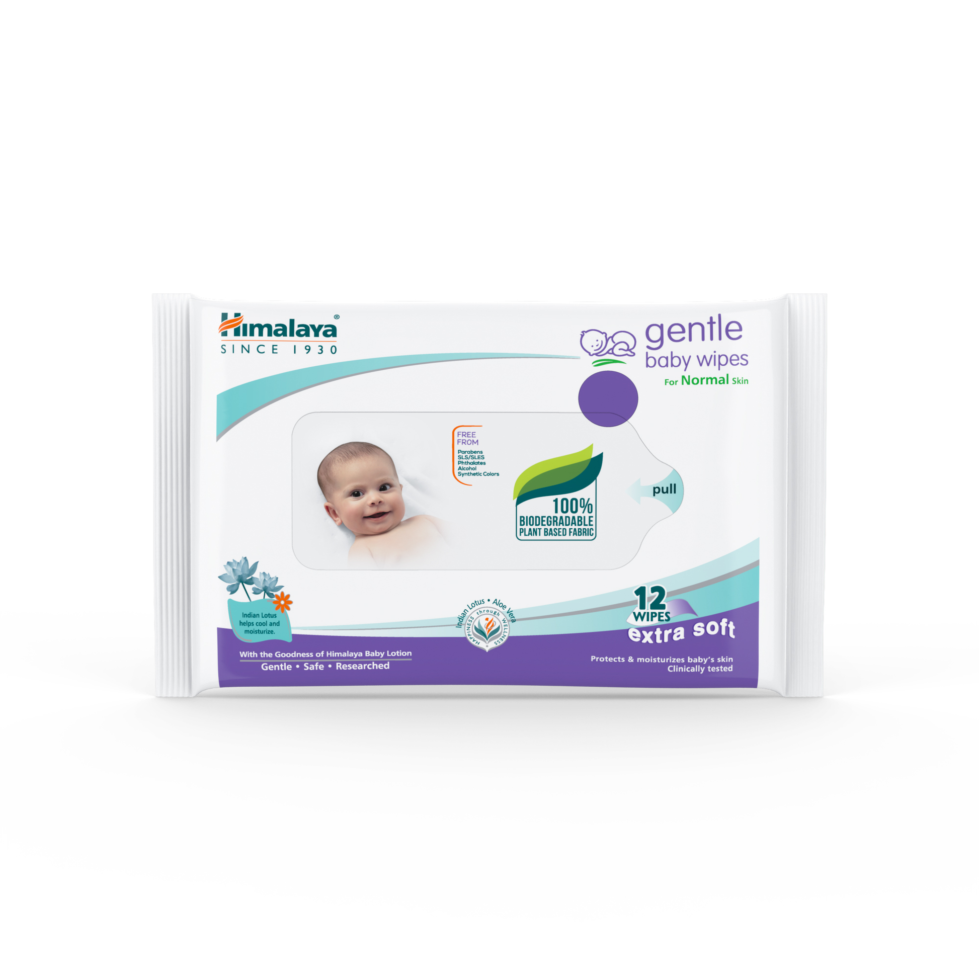 gentle baby wipes 12s