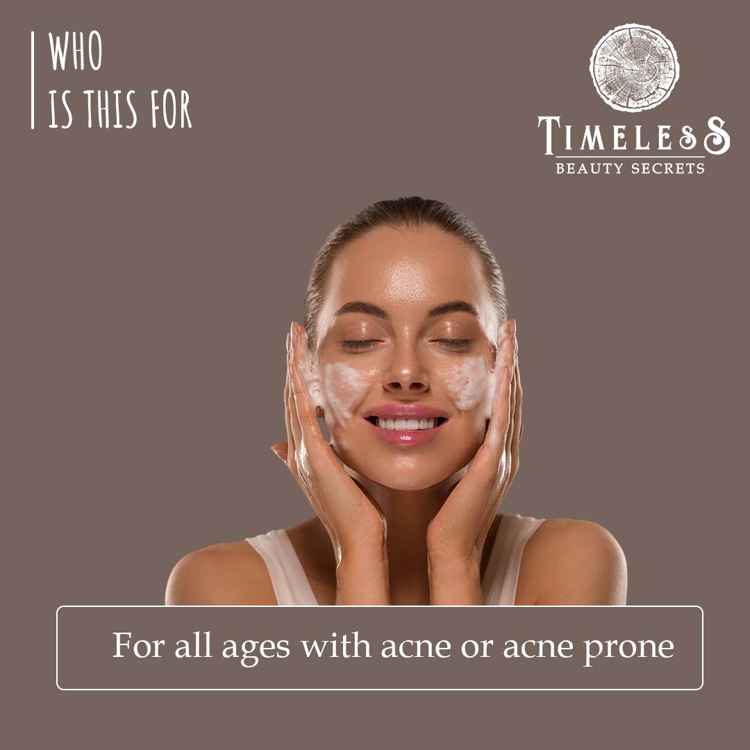 Nile Activated Carbon Face Cleanser For Acne 100ml