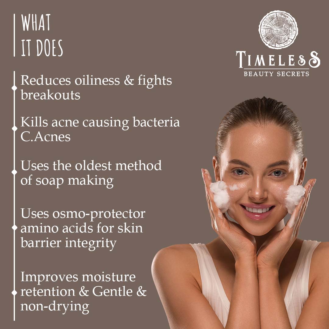 Nile Activated Carbon Face Cleanser For Oily & Combination Skin 50ml