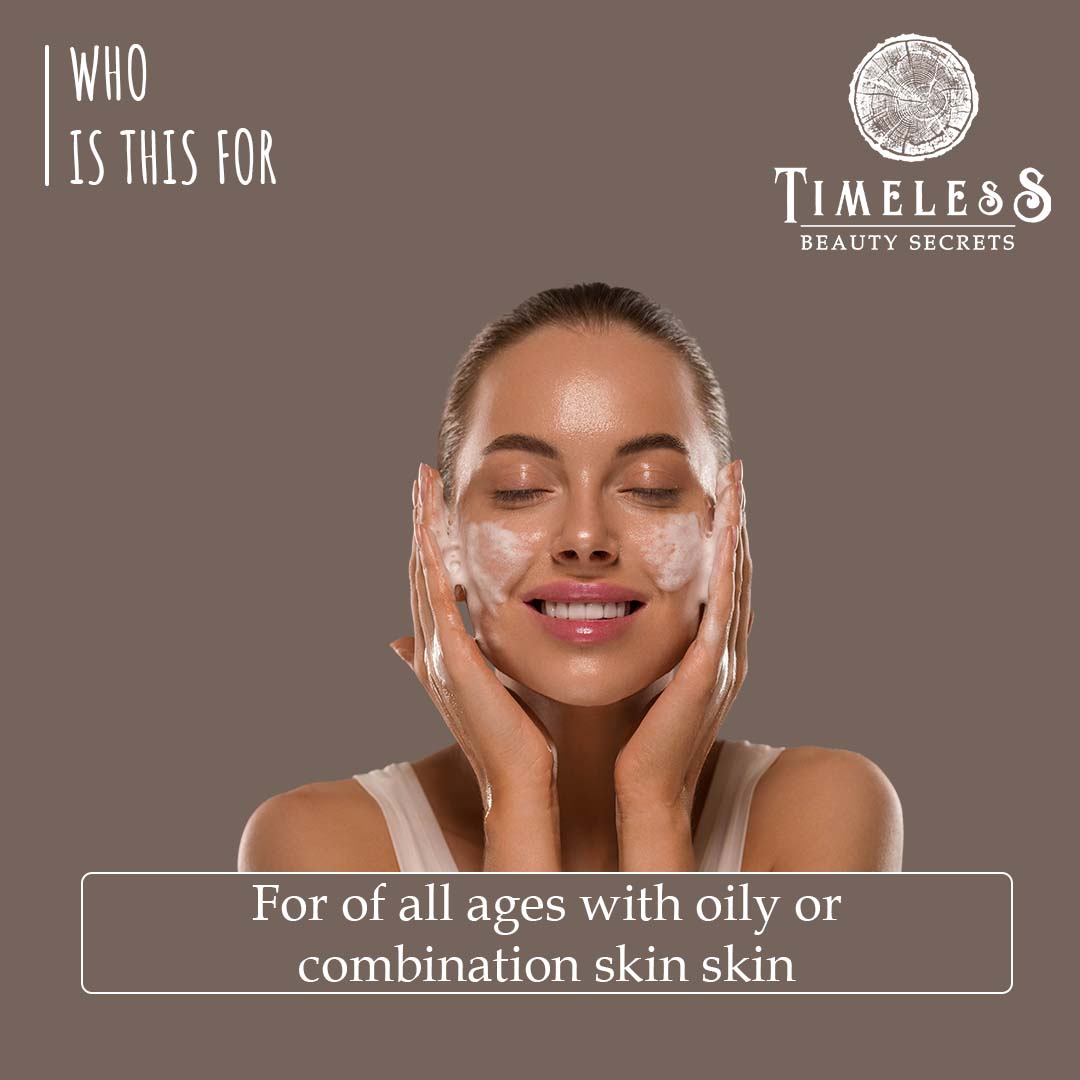 Nile Activated Carbon Face Cleanser For Oily & Combination Skin 100ml