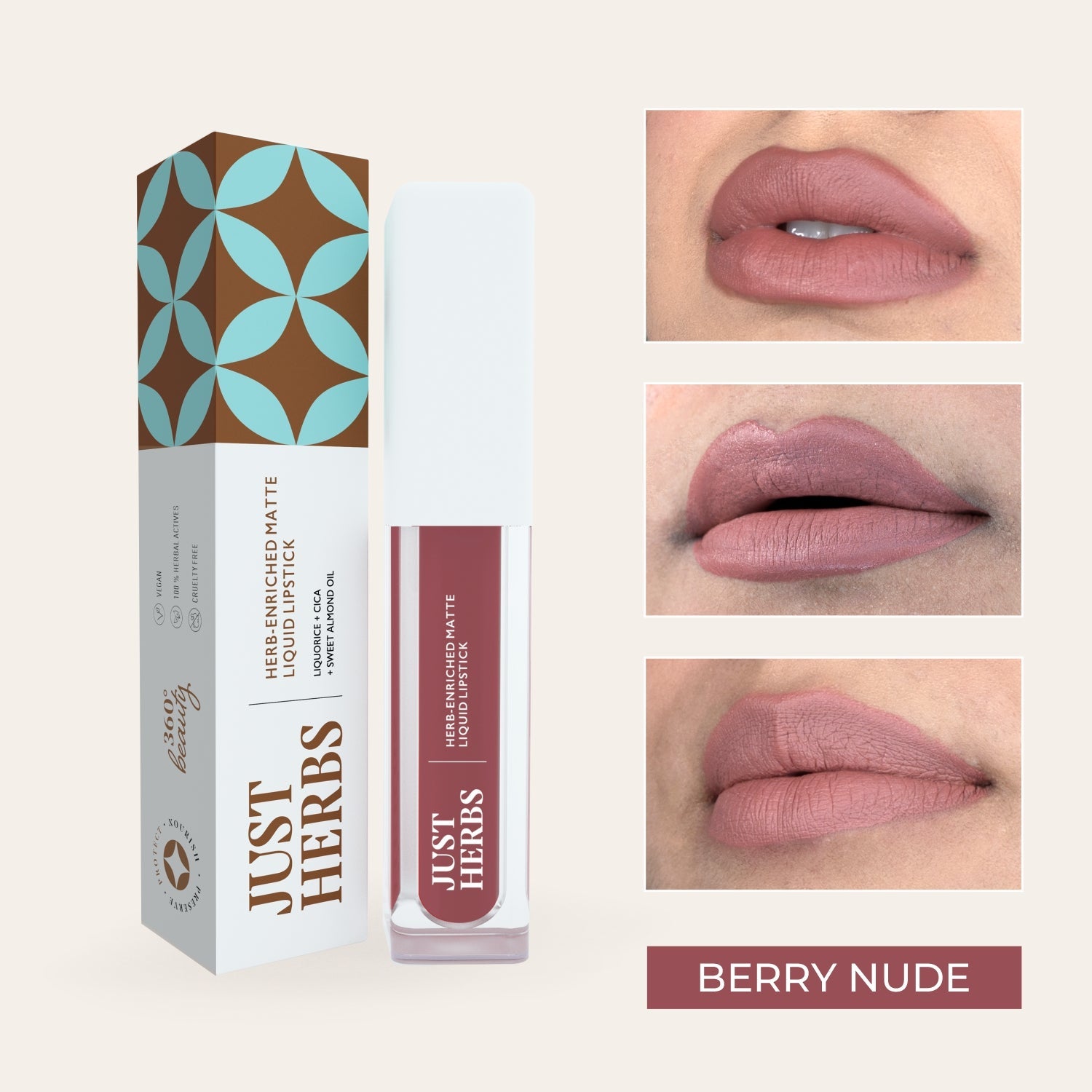 Herb-enriched Matte Liquid Lipstick