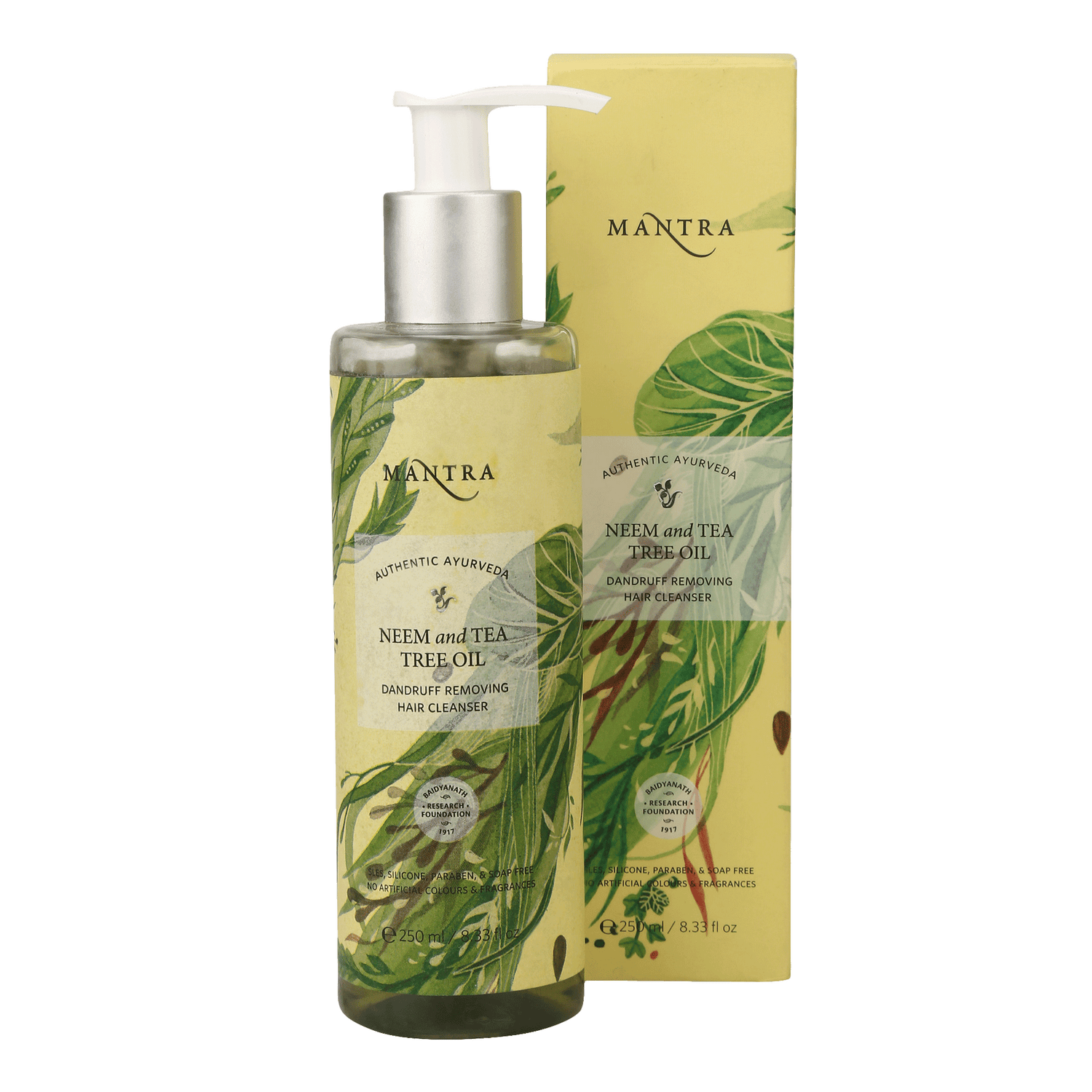 Neem and Tea Tree Oil Dandruff Removing Hair Cleanser
