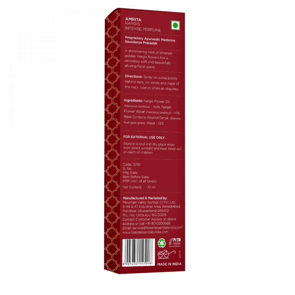 Intense Perfume Amrita - Golden Nargis 200 ml
