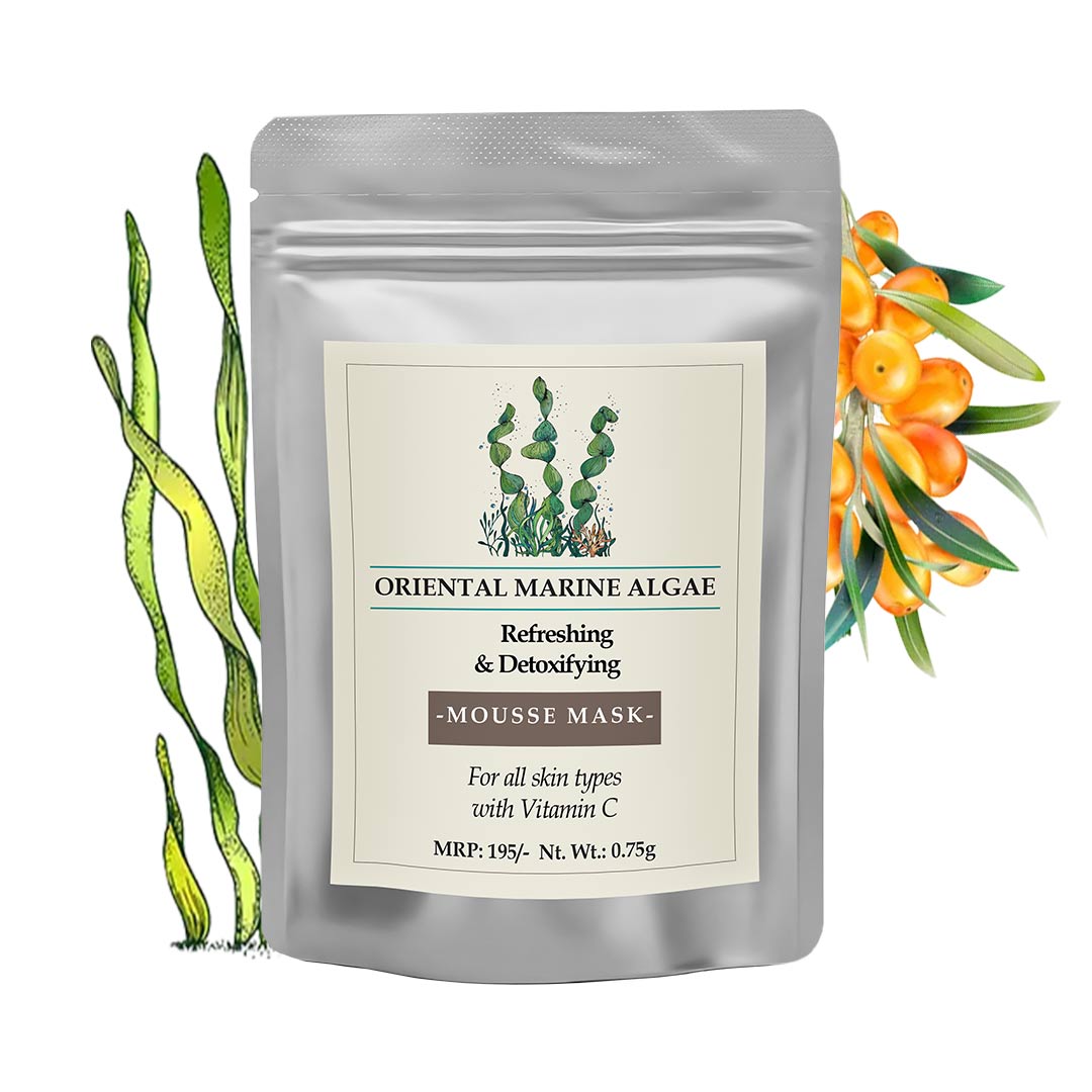 Oriental Marine Algae Refreshing Face Mousse Mask For All Skin Types 0.75g