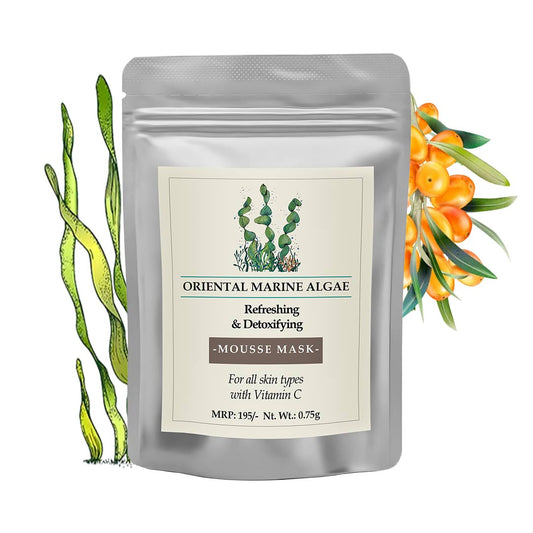 Oriental Marine Algae Refreshing Face Mousse Mask For All Skin Types 0.75g