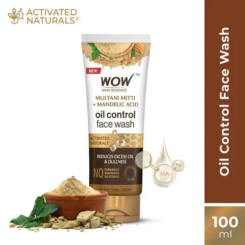 Purifying Multani Mitti Face Wash For All Skin Types Controls Excess Oil Brightens Purifies Skin Fac 150 ML