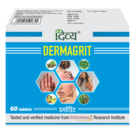 Divya Dermagrit 3 U X 20 N (34 Gram)