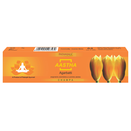 Aastha Agarbatti Champa (75 g)