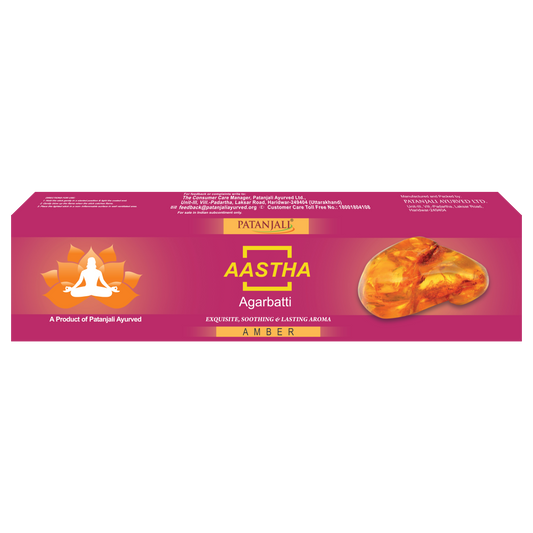 Aastha Agarbatti Amber (125 g) 20g