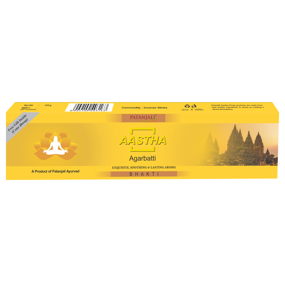 Aastha Agarbatti Bhakti (125 g)