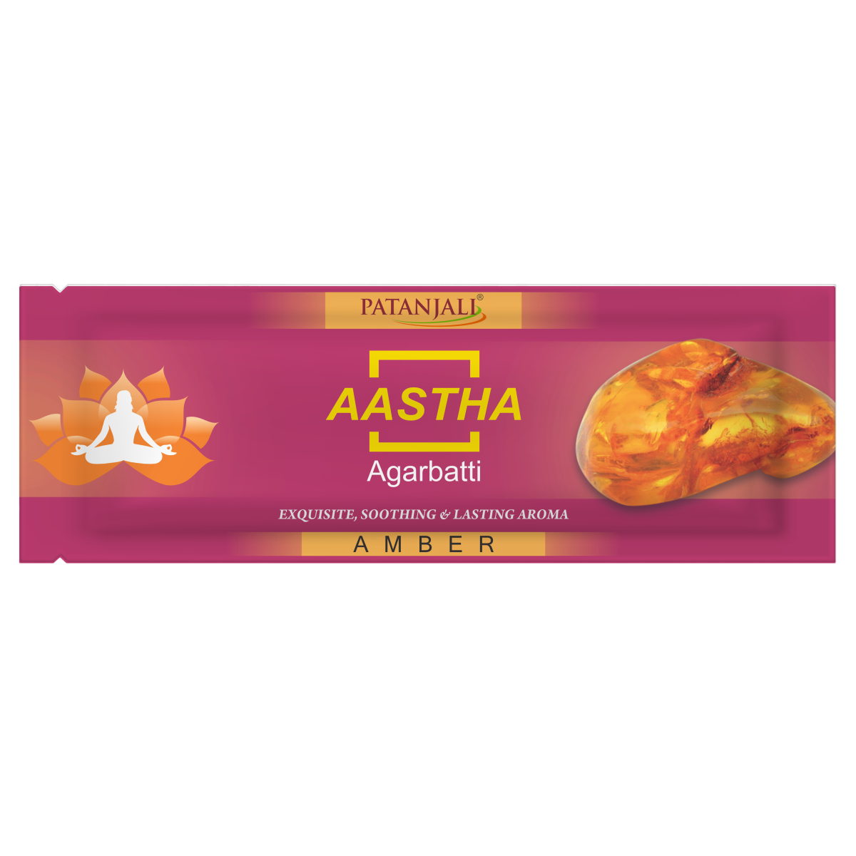 Aastha Agarbatti Amber (125 g) 25g