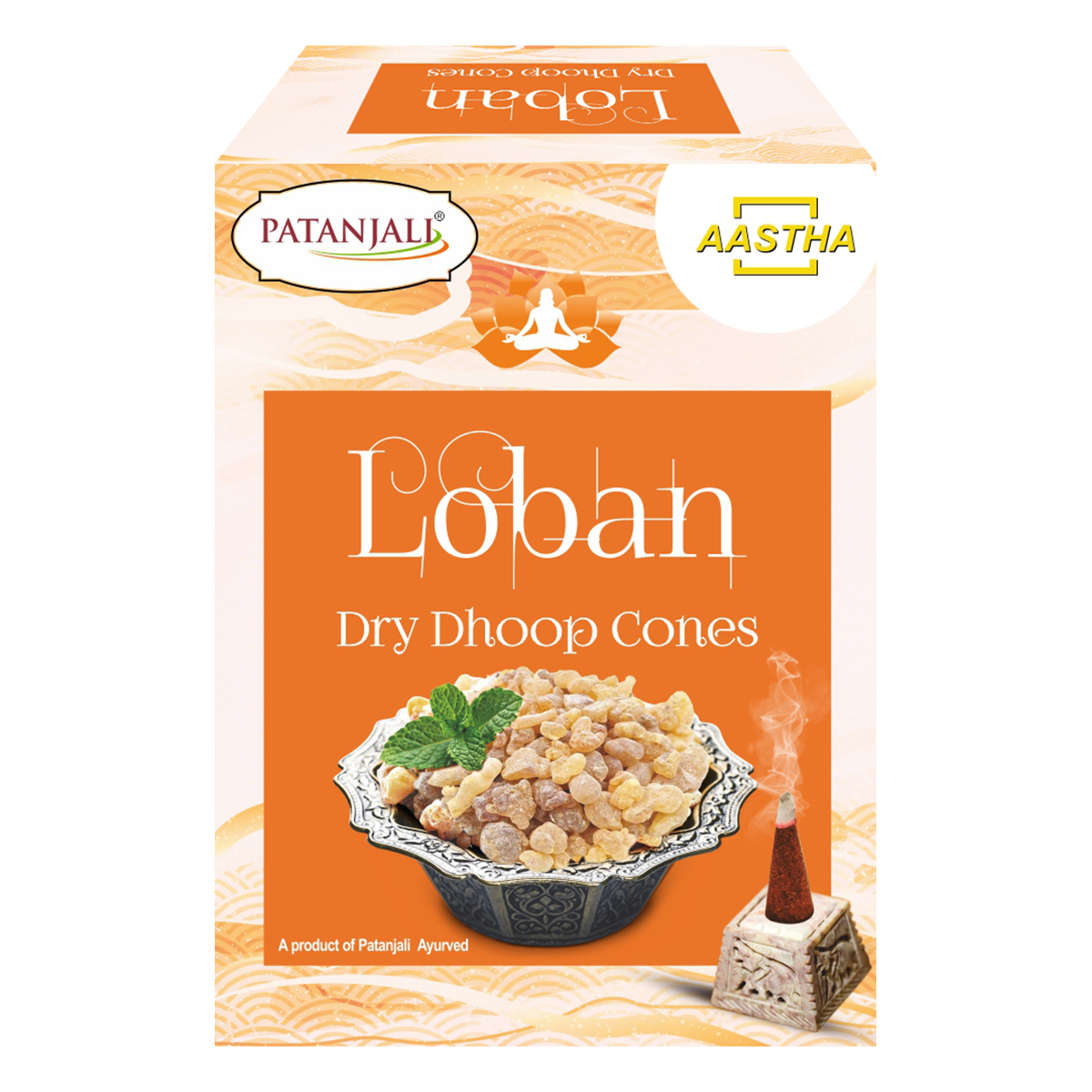 Aastha Loban Dry Dhoop Cone